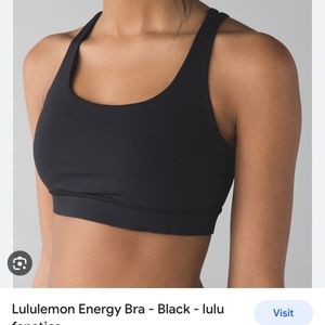 Lulu Lemon Energy Bra